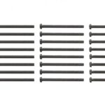 Tamiya  95434 1/32 Mini 4WD Stainless Steel Screw Set (15/20/25/30mm) (Black)