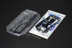 Tamiya 95445 1/32 Mini 4WD Avante Mk.III Azure Clear Body Set：圖片 2