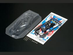 Tamiya 95445 1/32 Mini 4WD Avante Mk.III Azure Clear Body Set