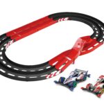 Tamiya 95446 1/32 Mini 4WD Oval Home Circuit (2-Level Lane Change) plus Cyclone Magnum Prem. & Hurricane Sonic Prem.