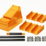 Tamiya 95448 1/32 Mini 4WD Japan Cup Junior Circuit Bank-Approach 20 (Orange)