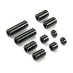 Tamiya 95481 Aluminum Spacer Set (12/6.7/6/3/1.5mm, 2pcs. each) (Black)