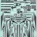 Tamiya 95489 DCR-01/02 Customizing Stickers