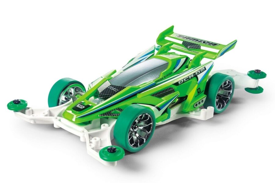 Tamiya 95510 1/32 Mini 4WD DCR-02 Fluorescent Green Special (MA Chassis)：圖片 2