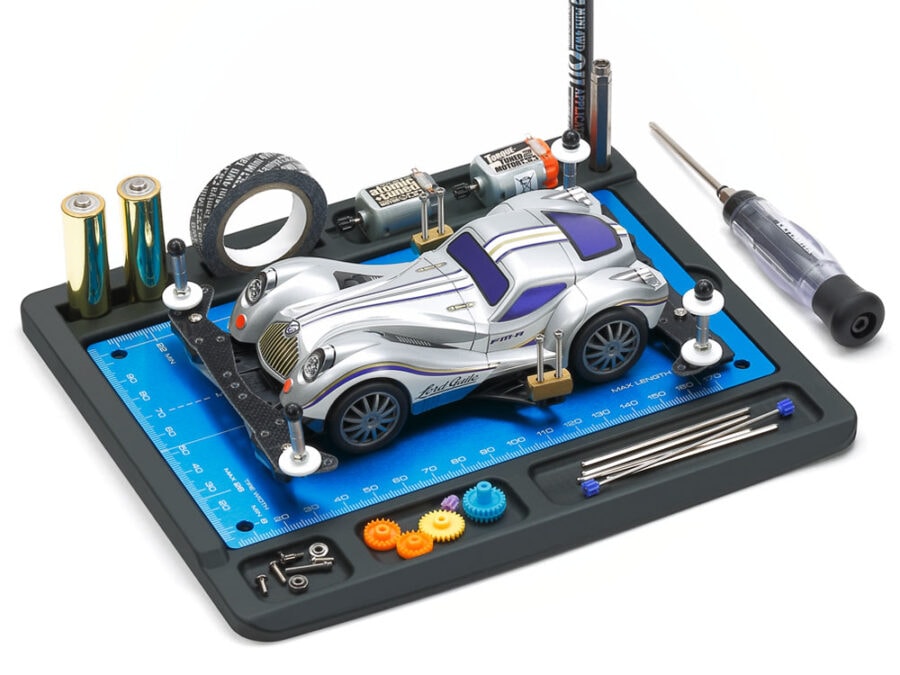 Tamiya 95514 Mini 4WD HG Maintenance Base (180x210mm)：圖片 2