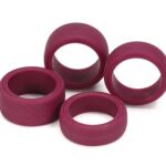 Tamiya 95542 Low friction large slick tires (4 maroon)