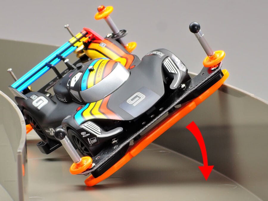 Tamiya 95559 Mini 4WD Front Under Guard (Orange)：圖片 2
