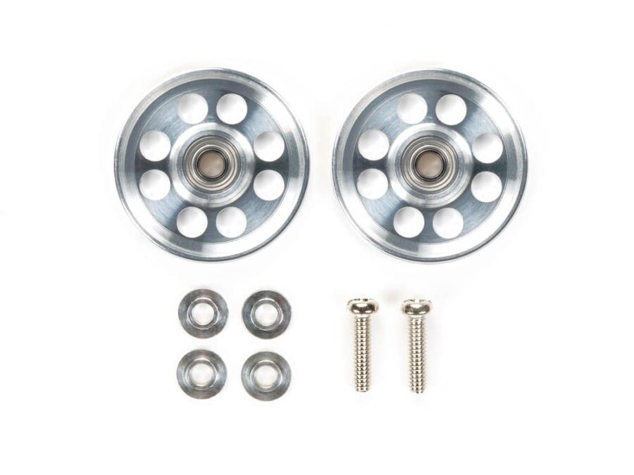 Tamiya 95563 HG Lightweight 17mm Aluminum Ball-Race Rollers (Ringless)：圖片 1