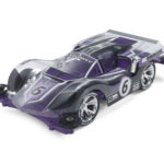 Tamiya 95571 1/32 Mini 4WD Exflowly Polycarbonate Body Special (Purple) (MS Chassis)
