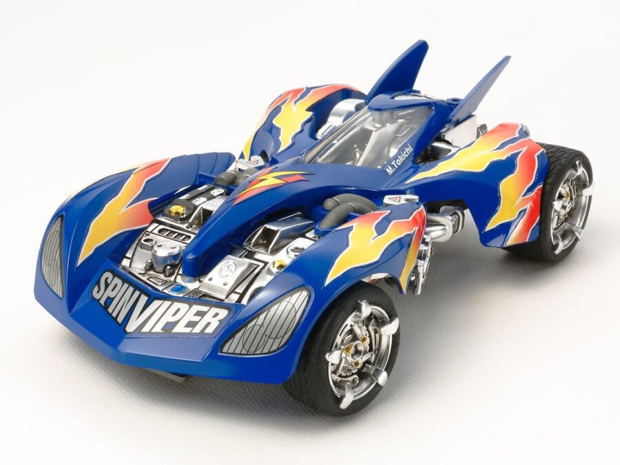 Tamiya 95585 1/32 Mini 4WD Spin viper (Display Model)：圖片 1