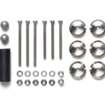 Tamiya 95608 Adjustable Mass Dampers (2.5g Weights x6/Silver)