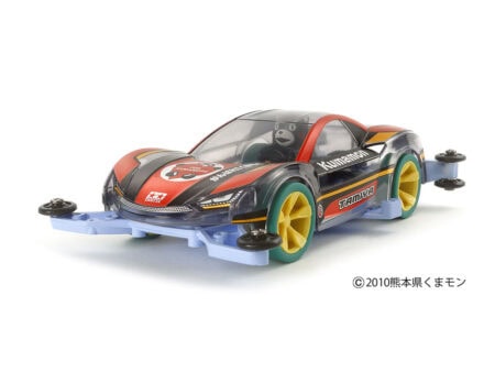 Tamiya 95616 Good luck! Kumamoto Mini 4WD (Kumamon version) Pastel Blue Chassis