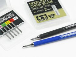Tamiya 69939 Engraving Blade Holder (Blue)：圖片 2