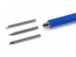 Tamiya 69939 Engraving Blade Holder (Blue)：圖片 3