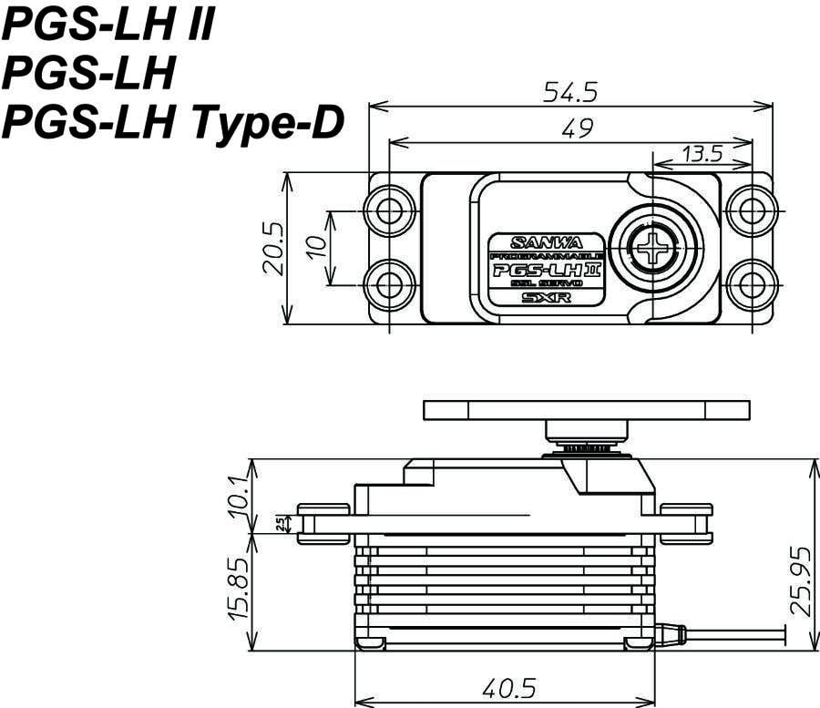 Sanwa PGS-LH Programmable Servo：圖片 2