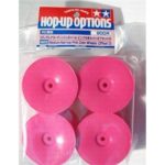 Tamiya 49205 Medium-Narrow Pink Dish Wheels (Offset 0)
