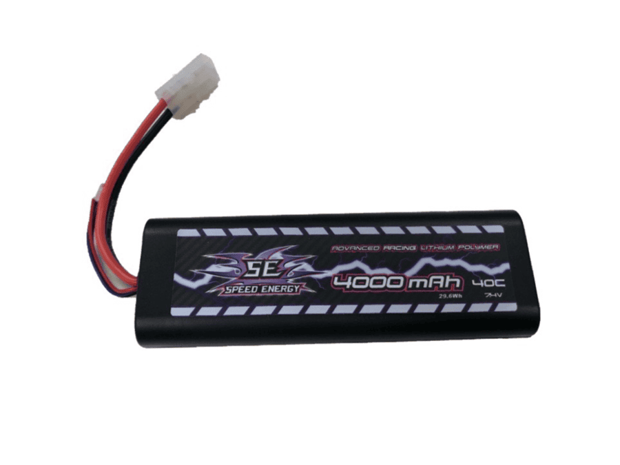 Speed Energy 7.4v SE-4000 mahLi-PoBattery/40C/2Sw/Stick Pack：圖片 1