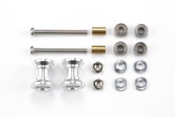Tamiya 15398 Mini 4WD Double Aluminum Rollers (13-12mm)：圖片 2
