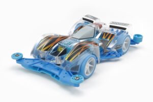 Tamiya 95439 1/32 Mini 4WD Gun Bluster XTO Light Blue Special (Polycarbonate Body) (FM-A Chassis):圖片 2