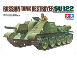 Tamiya 35093 1/35 Russian Tank Destroyer SU-122：圖片 2