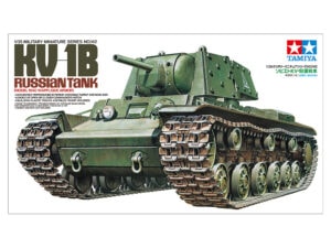 Tamiya 35142 1/35 Russian Tank KV-1B Model 1940 w/Applique Armor：圖片 2