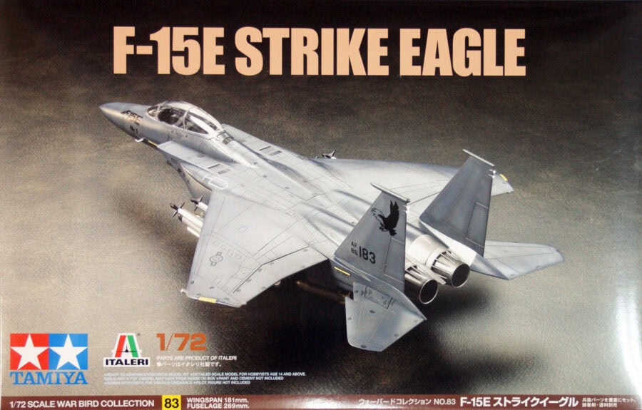 Tamiya 60783 1/72 McDonnell Douglas F-15E Strike Eagle：圖片 2