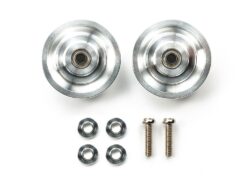 Tamiya 95436 1/32 Mini 4WD HG 19mm Tapered Aluminum Ball-Race Rollers (Ringless)