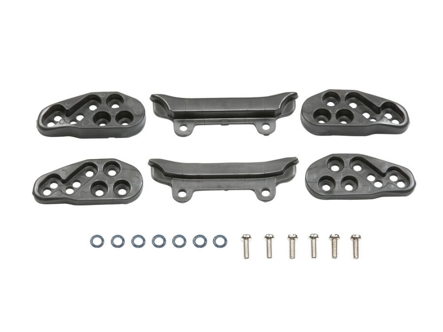 Tamiya 95461 1/32 Mini 4WD Low Friction Front Under Guard (Black)：圖片 1