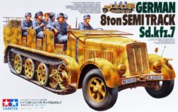 Tamiya 35148 1/35 German 8ton Semi Track Sd.Kfz.7：圖片 2