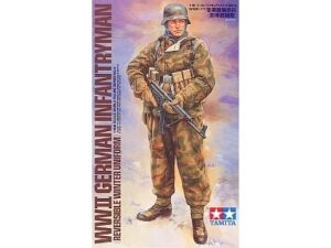 Tamiya 36304 1/16 WWII German Infantryman (Reversible Winter Uniform)：圖片 2