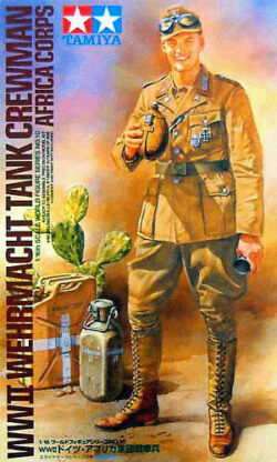 Tamiya 36310 1/16 WWII Wehrmacht Tank Crewman Africa Corps：圖片 2
