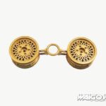 Tamiya 10445534 RC Wheels for Jeep Wrangler (2pcs)