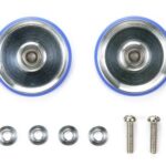 Tamiya 15426 1/32 Mini 4WD 19mm Aluminum Rollers w/Plastic Rings(Dish Type)