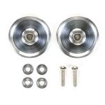 Tamiya 15464 1/32 Mini 4WD HG 19mm Aluminum Ball-Race Rollers (Ringless)