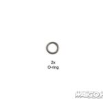 Tamiya 19808069 RC 7mm O-Ring (2pcs) for TB-Evo.V