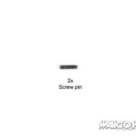 Tamiya 19808112 RC 2.4x11mm Screw Pin (2pcs) for 58397 Toyota Hilux High Lift