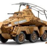 Tamiya 35297 1/35 German 8-Wheeled Heavy Armored Car Sd.Kfz.232 'Africa-Corps'
