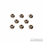Tamiya 42282 4mm Serrated Whl Nut Bla*8