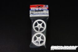 Tamiya 53232 1/10 Scale RC One-Piece Racing Spoke Wheels (1 Pair)：圖片 2
