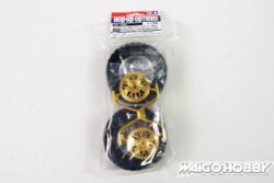 Tamiya 54484 RC Rock Block Tires w/2-Piece Mesh Wheels (CC-01)：圖片 2