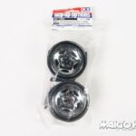 Tamiya 54493 RC CR-01 Metal Plated Pentagram Wheels (Offset +5, 2pcs)