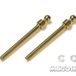 Tamiya 54583 RC M-Chassis Front Titanium Coated Suspension Ball Shaft (2pcs)