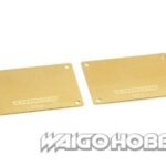 Tamiya 54591 RC Ballast Weight (Half Size) 25g x 2pcs