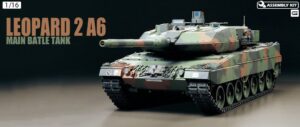 Tamiya 56020 1/16 RC Leopard 2 A6 Full-Option Kit：圖片 2