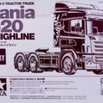 Tamiya 56514 RC Body Set Scania Highline - R620 6x4