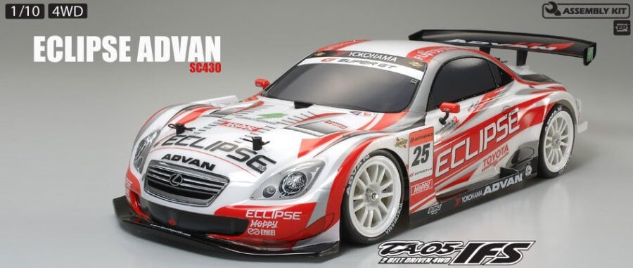 Tamiya 58394 1/10 RC Eclipse Advan SC430 (TA05-IFS Chassis)：圖片 1