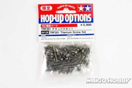 Tamiya 84126 RC TRF201 Titanium Screw Set