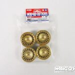 Tamiya 84155 RC 24mm Medium-Narrow Rally Dish Wheels (Gold/+0)