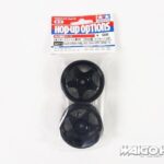 Tamiya 84271 RC Black 5-Spoke Wheel 2pcs (26mm Width, Offset 0)