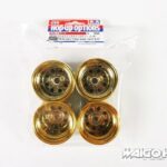 Tamiya 84326 RC WR-02 Gold Plated Wheel Set (F/R)
